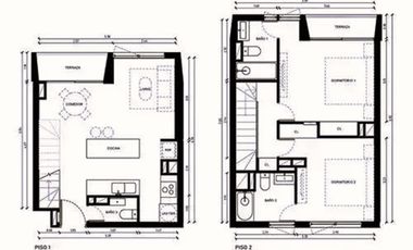 Departamento dúplex 2d, 3b Providencia
