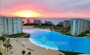 Algarrobo, cómodo departamento en arriendo en Laguna Bahía
