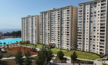 Algarrobo, cómodo departamento en arriendo en Laguna Bahía