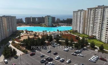 Algarrobo, cómodo departamento en arriendo en Laguna Bahía