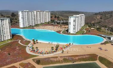 Algarrobo, cómodo departamento en arriendo en Laguna Bahía
