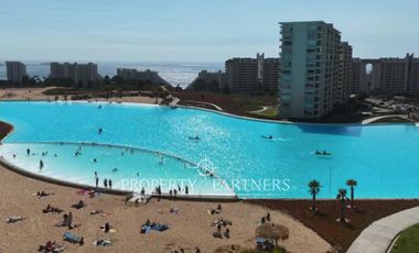 Algarrobo, cómodo departamento en arriendo en Laguna Bahía