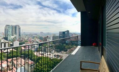 RENTA DEPARTAMENTO AMUEBLADO SOBRE PASEO DE LA REFORMA
