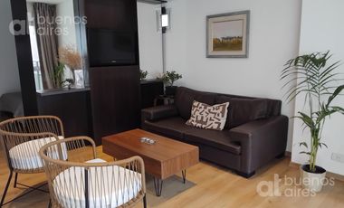 Monoambiente con balcón y amenities en Recoleta en alquiler temporario