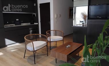 Monoambiente con balcón y amenities en Recoleta en alquiler temporario