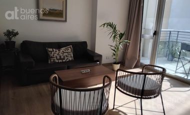 Monoambiente con balcón y amenities en Recoleta en alquiler temporario