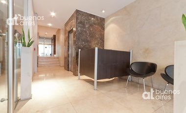 Monoambiente con balcón y amenities en Recoleta en alquiler temporario