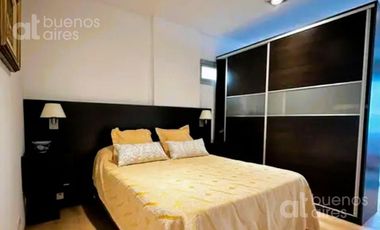 Monoambiente con balcón y amenities en Recoleta en alquiler temporario
