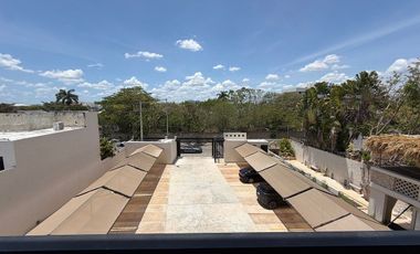 Departamento en renta amueblado  de 1 recámara en Montes de Amé, Mérida Yucatán.