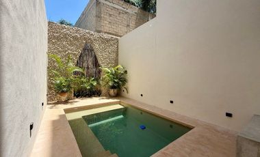 Departamento en renta amueblado  de 1 recámara en Montes de Amé, Mérida Yucatán.