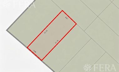 Venta Terreno de 190m2 en Villa Domínico