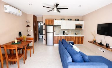 Inversion Inmobiliaria en Tulum Departamento en Venta Amueblado con Ingresos Comprobables