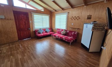 ARRIENDO TERRENO CON DOS CABAÑAS