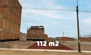 Terreno de 112 m2 en venta, a la espalda de la Panamericana Norte