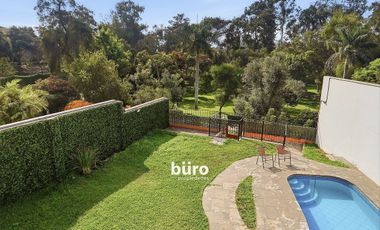 EXCELENTE CASA EN VENTA VISTA A PARQUE EN CONDOMINIO BRITANICO, TOMASAL, SURCO
