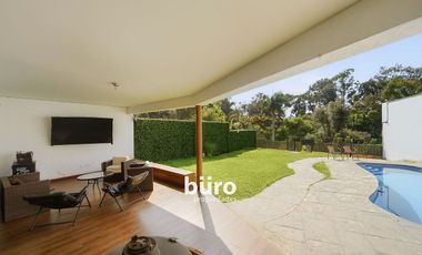 EXCELENTE CASA EN VENTA VISTA A PARQUE EN CONDOMINIO BRITANICO, TOMASAL, SURCO