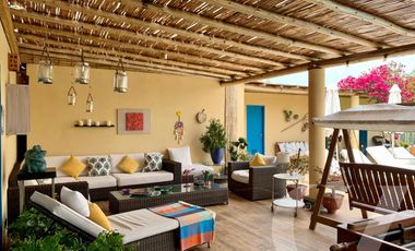 LINDA CASA DE CAMPO AMOBLADA Y EQUIPADA CON TERRAZA, PARRILLA Y PISCINA - QUILMANA