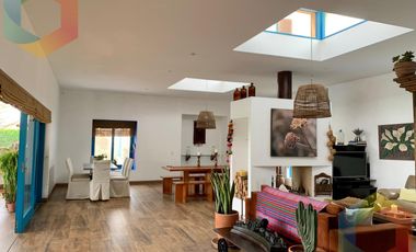 LINDA CASA DE CAMPO AMOBLADA Y EQUIPADA CON TERRAZA, PARRILLA Y PISCINA - QUILMANA