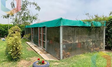 LINDA CASA DE CAMPO AMOBLADA Y EQUIPADA CON TERRAZA, PARRILLA Y PISCINA - QUILMANA