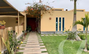 LINDA CASA DE CAMPO AMOBLADA Y EQUIPADA CON TERRAZA, PARRILLA Y PISCINA - QUILMANA
