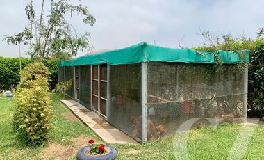 LINDA CASA DE CAMPO AMOBLADA Y EQUIPADA CON TERRAZA, PARRILLA Y PISCINA - QUILMANA