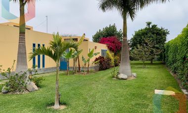 LINDA CASA DE CAMPO AMOBLADA Y EQUIPADA CON TERRAZA, PARRILLA Y PISCINA - QUILMANA