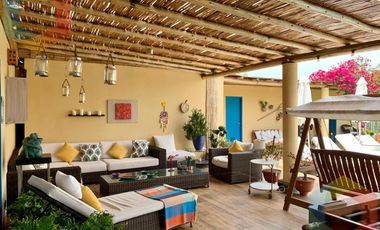 LINDA CASA DE CAMPO AMOBLADA Y EQUIPADA CON TERRAZA, PARRILLA Y PISCINA - QUILMANA