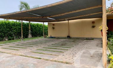 LINDA CASA DE CAMPO AMOBLADA Y EQUIPADA CON TERRAZA, PARRILLA Y PISCINA - QUILMANA