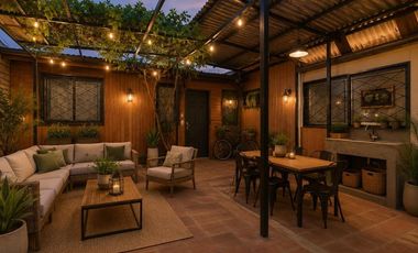 Casa En Pasaje Seguro - San Joaquín