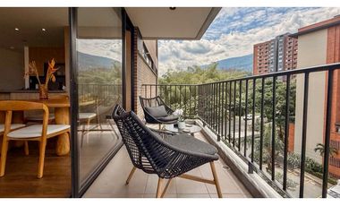 Apartamento para la renta amoblada en Envigado, piso 6