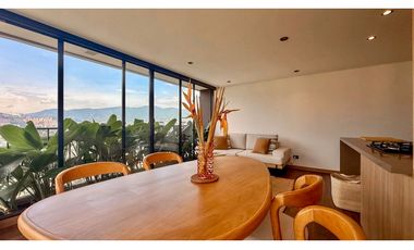 Apartamento para la renta amoblada en Envigado, piso 6