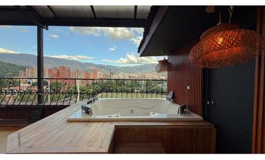 Penthouse para la venta y renta amoblada en Laureles, piso 10