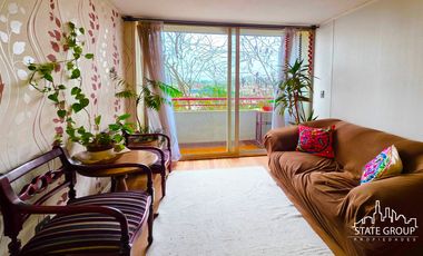 VENTA DEPARTAMENTO 3 DORMITORIOS Y BODEGA METRO VIVACETA