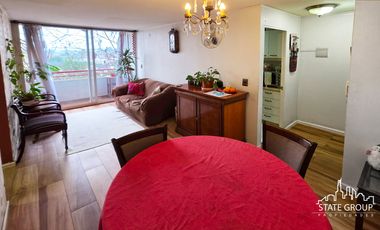 VENTA DEPARTAMENTO 3 DORMITORIOS Y BODEGA METRO VIVACETA