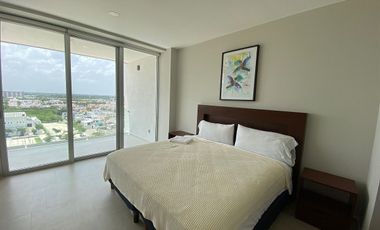 DEPARTAMENTO EN RENTA  AMUEBLADO EN MONTEJO PLAZA