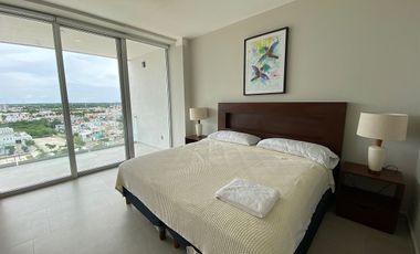 DEPARTAMENTO EN RENTA  AMUEBLADO EN MONTEJO PLAZA