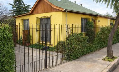 TERRENO DE 328 mts2/CASA AISLADA/METRO MACUL