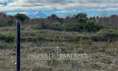 Parcela con Vista a Volcanes en Venta,  condominio «Bosque Vida», Puerto Varas
