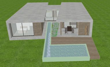 Terreno en  Medal Country Club , al golf con proyecto de construcción aprobado