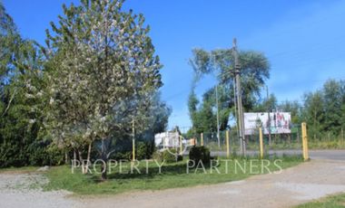 Terreno urbano con galpón en las Animas