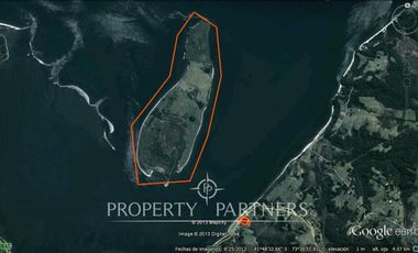 Isla en bahía Caulín, Chiloé ¡OPORTUNIDAD!