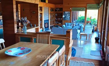 Casa con linda playa en Lago Panguipulli