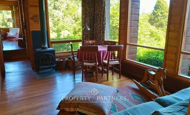 Casa con linda playa en Lago Panguipulli