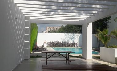 RENTA LARGO PLAZO DEPARTAMENTO AMUEBLADO EN SELVANOVA COTO 6 PLAYA DEL CARMEN