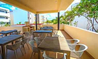 RENTA LARGO PLAZO DEPARTAMENTO AMUEBLADO EN SELVANOVA COTO 6 PLAYA DEL CARMEN