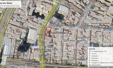 Terreno con dos viviendas, ideal para inversión