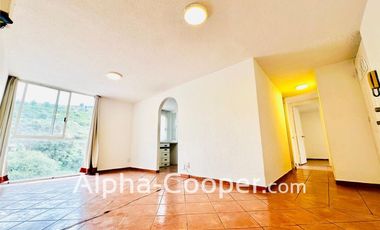 Departamento en venta con 3 recamaras y 2 estacionamientos en Lomas Verdes, Junto a La Cuspide