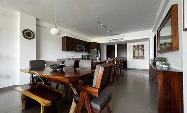 DEPARTAMENTO AMUEBLADO EN RENTA EN PUERTARENA NUEVO VALLARTA