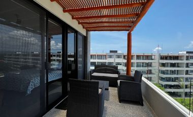 DEPARTAMENTO AMUEBLADO EN RENTA EN PUERTARENA NUEVO VALLARTA