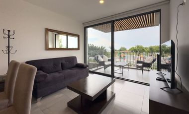 Departamento con vistas al Lago de Chapala y a pie de malecón de Jocotepec, 2 habitaciones, con amenidades y elevador